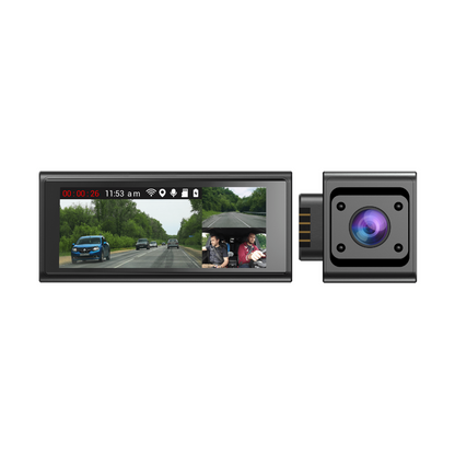 Navitel RC3 Pro Full HD Front, Rear & Interior Facing 3 Channel Dash Cam with GPS