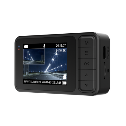 Navitel R480 2K Front and Rear Facing Dual Dash Cam