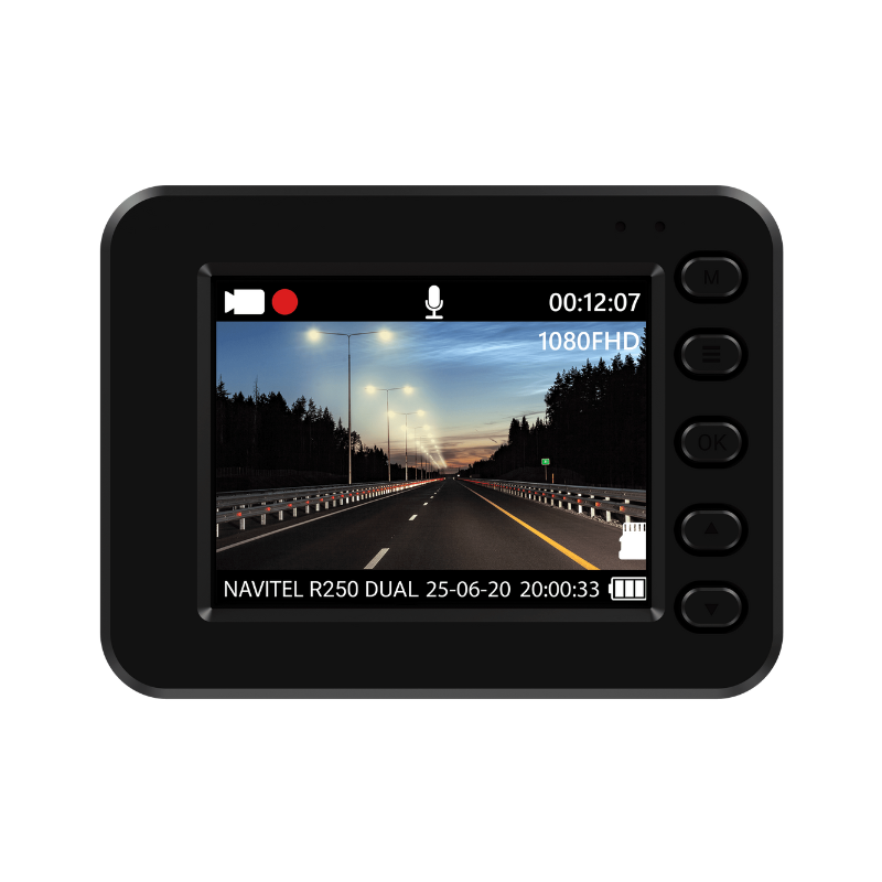 Navitel R250 Full HD Dual Front & Rear Facing Dual Dash Cam